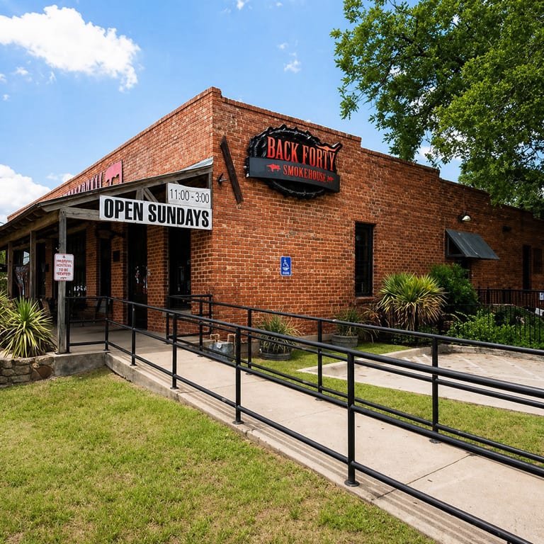 Visit Back Forty Smokehouse Today