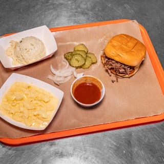 Chopped Brisket Sandwich
